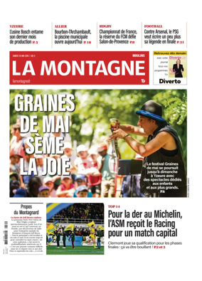 Cover of La Montagne (Moulins)