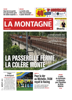 Cover of La Montagne (Vichy)