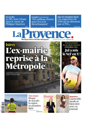 Cover of La Provence Martigues-Istres-Vitrolles-Marignane