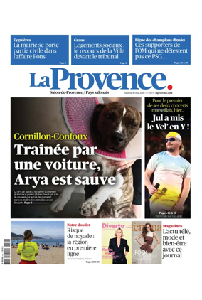 Cover of La Provence Salon-de-Provence / Pays salonais