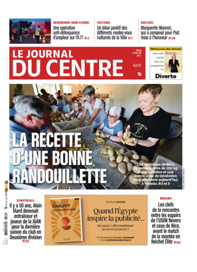 Cover of Le Journal du Centre