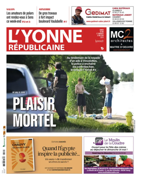 Cover of L'Yonne Republicaine