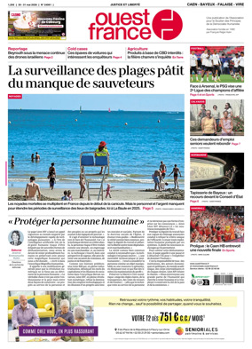 Cover of Ouest France (Caen - Bayeux - Falaise - Vire)