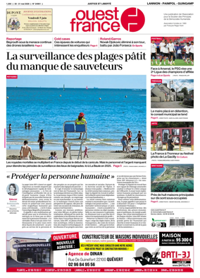Cover of Ouest-France (Lannion / Paimpol / Guingamp)