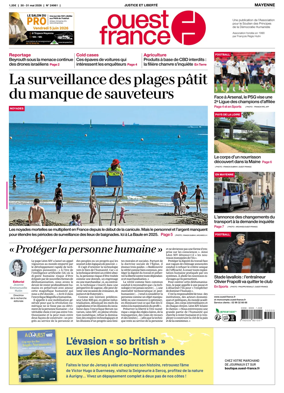 Cover of Ouest France (Mayenne)