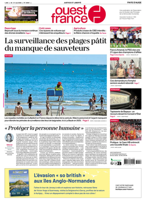 Cover of Ouest France (Pays d'Auge)