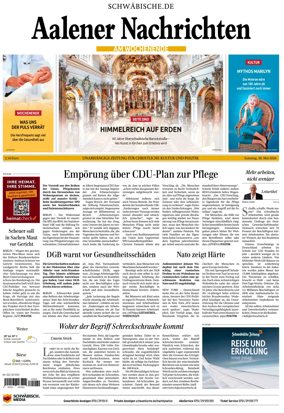 Cover of Aalener Nachrichten