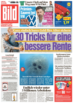 Cover of BILD Frankfurt