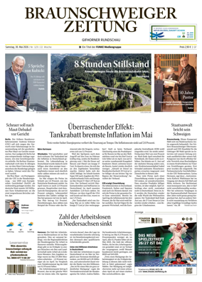 Cover of Braunschweiger Zeitung (Gifhorn)