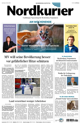 Cover of Demminer Zeitung