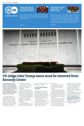 Cover of Deutsche Welle (English edition)