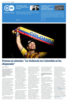 Cover of Deutsche Welle (Spanish edition)
