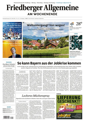 Cover of Friedberger Allgemeine