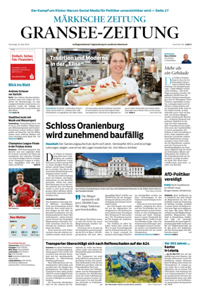 Cover of Gransee-Zeitung