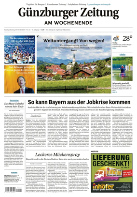 Cover of Guenzburger Zeitung