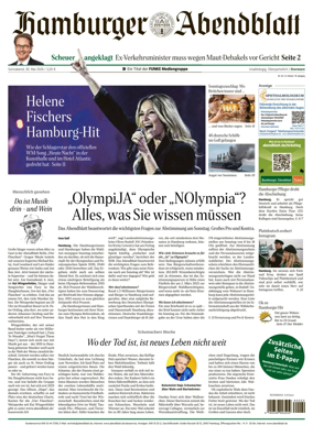 Cover of Hamburger Abendblatt (Kreis Stormarn)