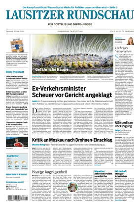 Cover of Lausitzer Rundschau