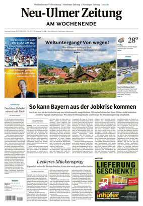 Cover of Neu-Ulmer Zeitung