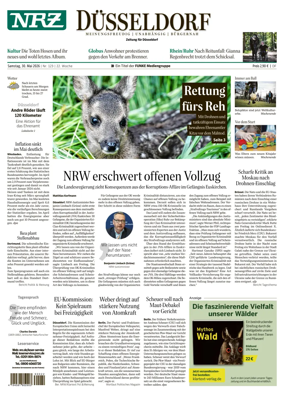 Cover of Neue Rhein Zeitung (Dusseldorf)