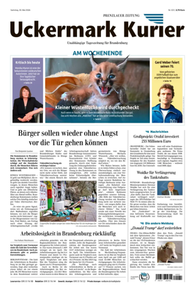 Cover of Prenzlauer Zeitung