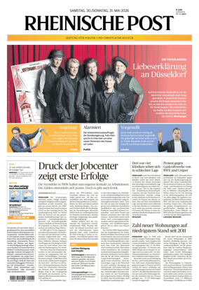 Cover of Rheinische Post – Dusseldorf Stadt