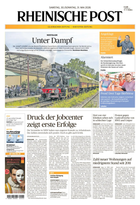 Cover of Rheinische Post - Monchengladbach and Korschenbroich