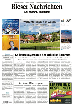 Cover of Rieser Nachrichten