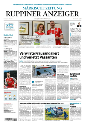 Cover of Ruppiner Anzeiger
