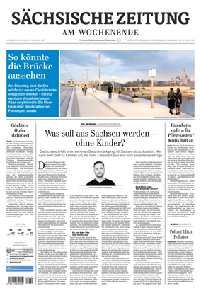 Cover of Sachsische Zeitung (Freital Dippoldiswalde & Osterzgebirge)