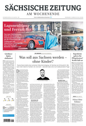 Cover of Sachsische Zeitung (Weiswasser)