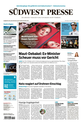 Cover of Sudwest Presse