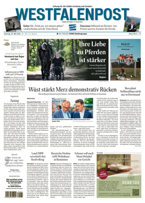 Cover of Westfalenpost (Arnsberg)