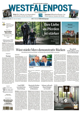 Cover of Westfalenpost (Menden)