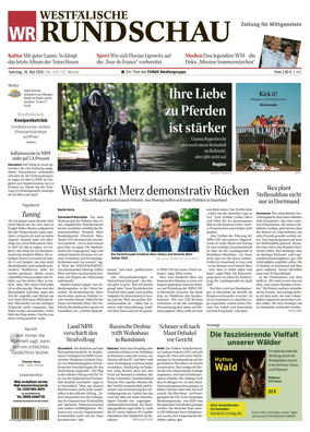 Cover of Westfalische Rundschau (Bad Berleburg Wittgenstein)