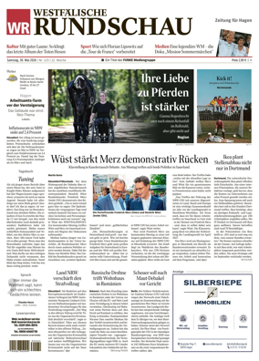 Cover of Westfalische Rundschau (Hagen Hohenlimburg)