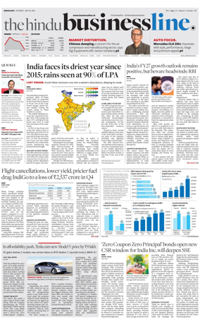 Cover of BusinessLine (Bangalore)