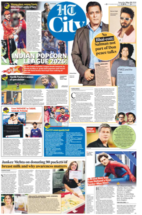 Cover of Hindustan Times (Chandigarh) - City