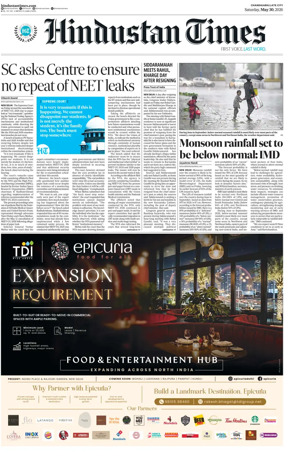 Cover of Hindustan Times (Jammu)
