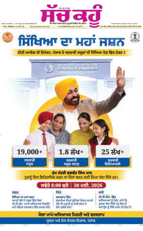 Cover of Sach Kahoon Punjabi