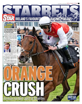 Cover of Irish Daily Star - Starbets