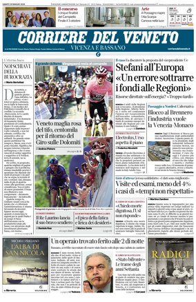 Cover of Corriere del Veneto (Vicenza e Bassano)