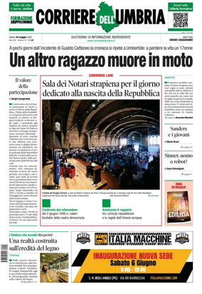 Cover of Corriere dell Umbria