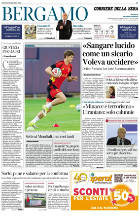 Cover of Corriere della Sera (Bergamo)