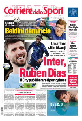Cover of Corriere dello Sport (Nazionale)