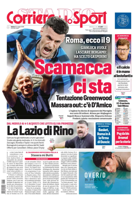 Cover of Corriere dello Sport (Roma)