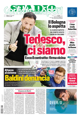 Cover of Corriere dello Sport Stadio (Bologna)