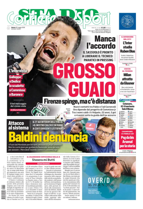 Cover of Corriere dello Sport Stadio (Firenze)