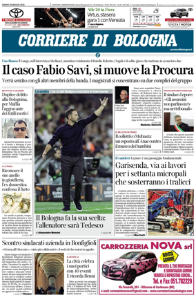 Cover of Corriere di Bologna