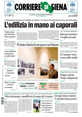Cover of Corriere di Siena