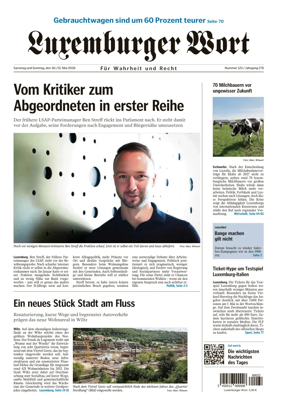 Cover of Luxemburger Wort